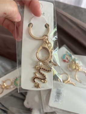 🔥$2 dragon gold men keychain key holder